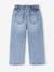 Wijde meisjesjeans blauw+denimgrijs+gebleekt denim+middenblauw+ongewassen denim+stone+zwart denim - vertbaudet enfant 