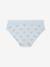 Set van 5 slipjes voor meisjes Dieren azuurblauw - vertbaudet enfant 