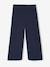 Gevoerde wijde legging van fleece voor meisjes marineblauw+pruim+smaragdgroen - vertbaudet enfant 