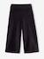 Wijde, fluwelen broek voor meisjes antraciet+bruin+chocoladebruin+ecru+grijsblauw+kaki+pruim+rozen+zachtpaars - vertbaudet enfant 