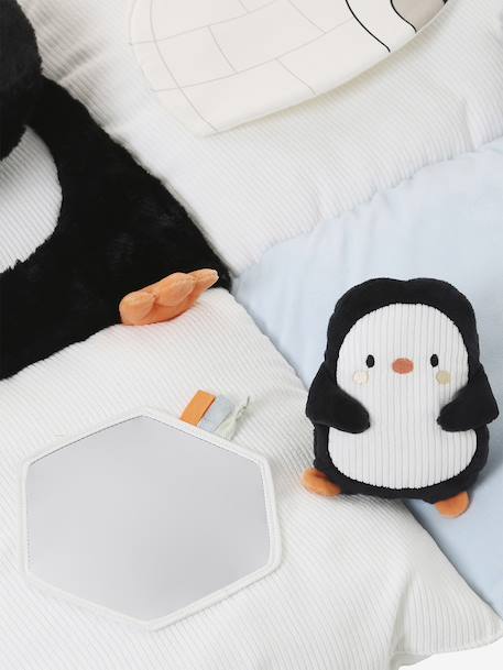 Zacht speelkleed CROQUE LA VIE beige+ecru+rood+sinaasappel+zwart - vertbaudet enfant 