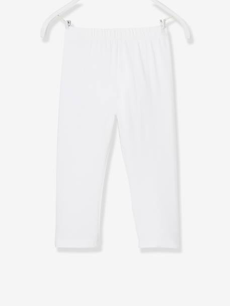 Legging meisje tot halverwege de kuit MARINE GRIJS+WIT+zwart - vertbaudet enfant 