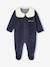 Set van 3 babyslaappakje voor pasgeborenen 'coeurs' in fluweel / velours nachtblauw - vertbaudet enfant 