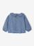 Geboorteblouse van jeans stone - vertbaudet enfant 
