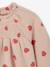 Jurk baby bedrukt met kleine hartjes roze (poederkleur) - vertbaudet enfant 