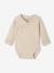 Evolutieve 4-delige babyset met body + legging + slabbetje + knuffels ecru - vertbaudet enfant 