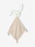 Evolutieve 4-delige babyset met body + legging + slabbetje + knuffels ecru - vertbaudet enfant 