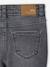 Slim meisjesjeans smal denimgrijs+donkerblauw+gebleekt denim+grijs+middenblauw - vertbaudet enfant 