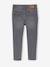 Slim meisjesjeans smal denimgrijs+donkerblauw+gebleekt denim+grijs+middenblauw - vertbaudet enfant 