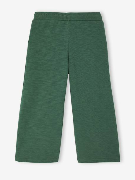 Wijde joggingbroek voor meisjes blauwgroen+groen+marineblauw - vertbaudet enfant 