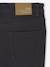 Slim fit medium MorphologiK meisjesbroek antraciet+roze (poederkleur) - vertbaudet enfant 