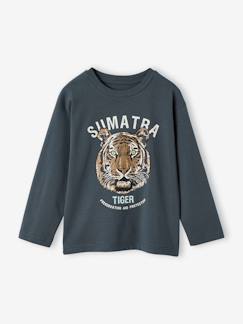 -Jongensshirt met grappig dierenmotief 