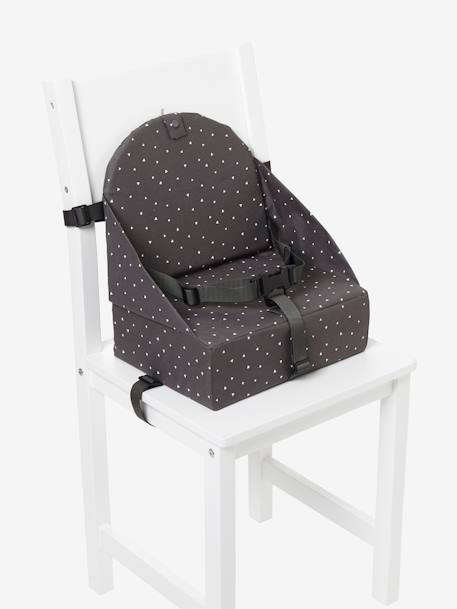 Stoelverhoger beige, bedrukt+ecru+Grijs+grijsblauw+hazelnoot+hazelnoot+lichtroze+meerkleurig+wit, bedrukt+wit, gestreept - vertbaudet enfant 