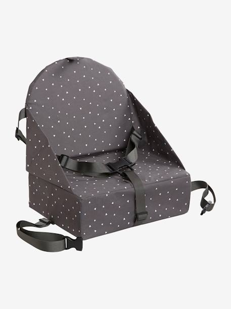 Stoelverhoger beige, bedrukt+ecru+Grijs+grijsblauw+hazelnoot+hazelnoot+lichtroze+meerkleurig+wit, bedrukt+wit, gestreept - vertbaudet enfant 