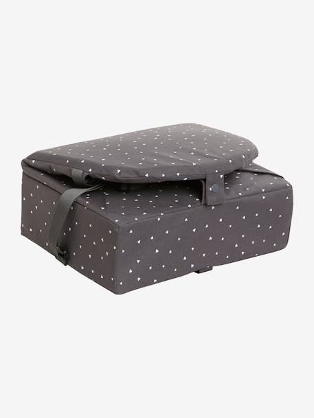 Stoelverhoger beige, bedrukt+ecru+Grijs+grijsblauw+hazelnoot+hazelnoot+lichtroze+meerkleurig+wit, bedrukt+wit, gestreept - vertbaudet enfant 
