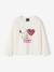 SNOOPY Peanuts® t-shirt met lange mouwen voor meisjes ecru - vertbaudet enfant 