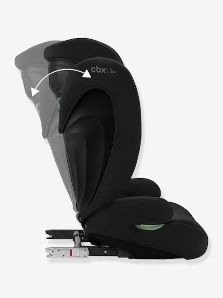CYBEX Silver Solution B i-Fix I-Size-autostoel 100 tot 150 cm, equivalent groep 2/3 zwart - vertbaudet enfant 