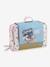 Koffer van Vanille, pop + accessoires DJECO blauw+rozen+wit - vertbaudet enfant 