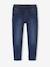 Set van 2 slim-fit jeans met elastische en verstelbare taille denimgrijs+double stone+stone - vertbaudet enfant 