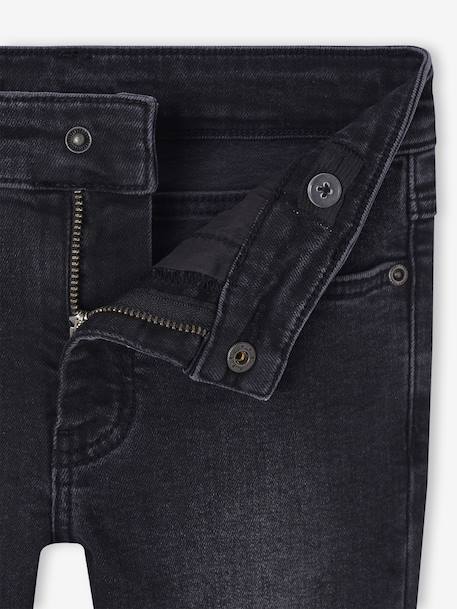 Slim fit jongensjeans Morphologik 'waterless' heupomtrek MEDIUM DENIM DONKERGRIJS+denimgrijs+double stone+RUW DENIM+STONE+zwart denim - vertbaudet enfant 