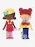 Personages om aan te kleden in DJECO-vilt paars - vertbaudet enfant 