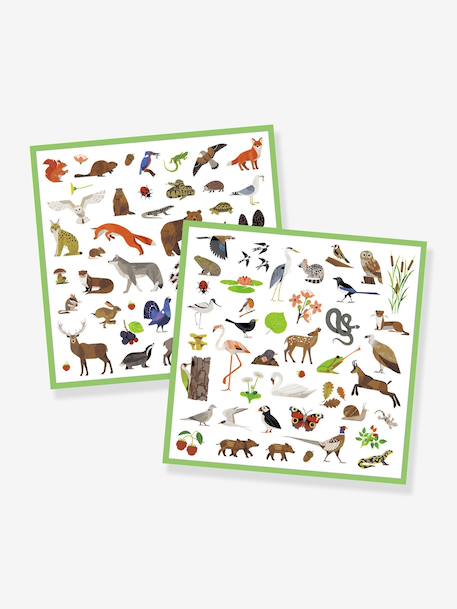 160 stickers Faune DJECO groen - vertbaudet enfant 