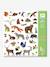 160 stickers Faune DJECO groen - vertbaudet enfant 