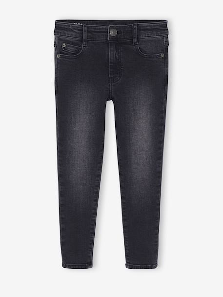 Slim fit jongensjeans Morphologik 'waterless' heupomtrek MEDIUM DENIM DONKERGRIJS+denimgrijs+double stone+RUW DENIM+STONE+zwart denim - vertbaudet enfant 
