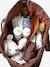 Totebag Wildlife in katoenen canvas mahonie - vertbaudet enfant 