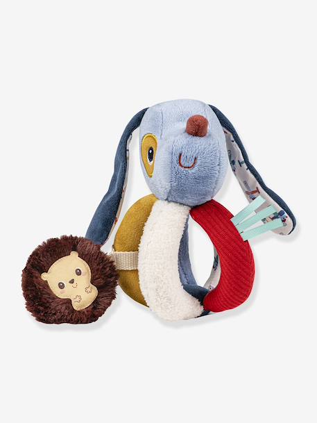 Rammelaar met handvatten LILLIPUTIENS blauw+rozen - vertbaudet enfant 