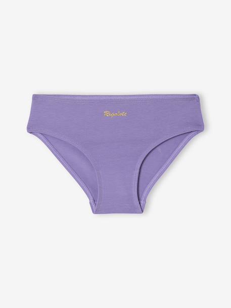 Set van 7 bijpassende slipjes voor meisjes fuchsia - vertbaudet enfant 