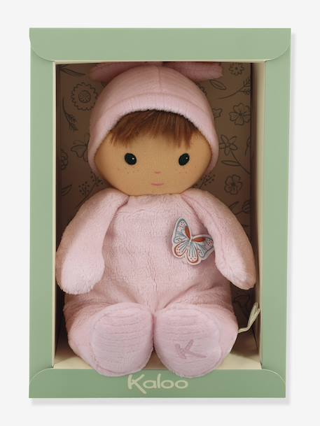 KALOO babypoppetje beige+rozen - vertbaudet enfant 