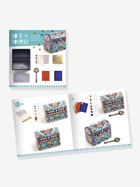DIY Super schatkist-geheime doos DJECO blauw - vertbaudet enfant 