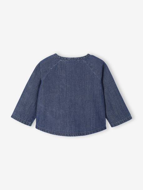 Hemd babypakje in denim stone - vertbaudet enfant 