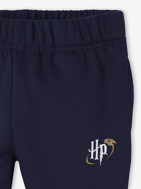 Sportieve set sweater + broek HARRY POTTER® van molton marineblauw - vertbaudet enfant 