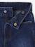 Ruime meisjesjeans MorphologiK met een smalle taille denimgrijs+donkerblauw+lichtblauw+middenblauw - vertbaudet enfant 