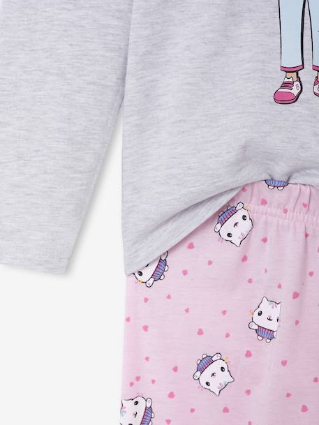 Pyjama GABBY ET LA MAISON MAGIQUE® gemêleerd grijs - vertbaudet enfant 