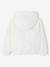 Omkeerbare windjack met capuchon voor meisjes, luipaard/sherpa beige+vanille - vertbaudet enfant 