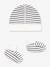 Set muts en sloffen baby gemengd PETIT BATEAU marineblauw+wit - vertbaudet enfant 