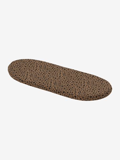 Babywieg van ENVIE DE FRAISE van natuurlijke gevlochten vezels 0016+beige+saliegroen - vertbaudet enfant 