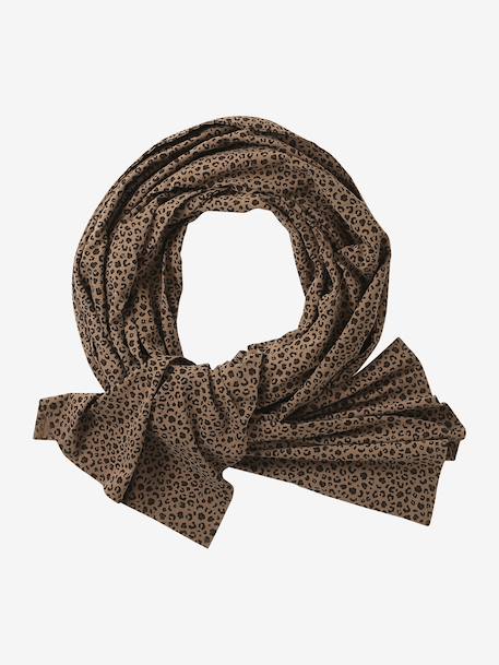 Draagdoek met luipaardprint ENVIE DE FRAISE beige - vertbaudet enfant 