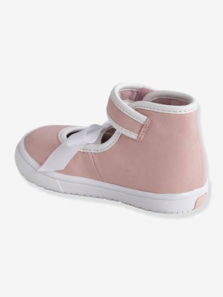 Decoratieve sneakers voor babymeisje NUDE - vertbaudet enfant 