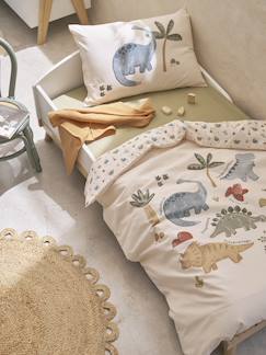 -Dekbedovertrekset + kussensloop baby MINISAURUS