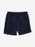 Short van velours met hartvormige zakken voor meisjes, gemakkelijk aan te trekken. kaki+marineblauw+oudroze+rozen - vertbaudet enfant 