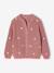 Meisjesvest met versieringen ecru+grijsblauw+olijf+rouge+vanille - vertbaudet enfant 