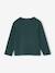 Meisjes-T-shirt met lange mouwen en metallic animatie dennen+wit - vertbaudet enfant 