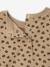 Sweater met luipaardprint taupe+vanille - vertbaudet enfant 