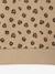 Sweater met luipaardprint taupe+vanille - vertbaudet enfant 