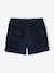 Short van velours met hartvormige zakken voor meisjes, gemakkelijk aan te trekken. kaki+marineblauw+oudroze+rozen - vertbaudet enfant 