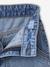 Wijde jeans met timmermanszakken voor meisjes JONEN denimgrijs+donkerblauw+middenblauw - vertbaudet enfant 
